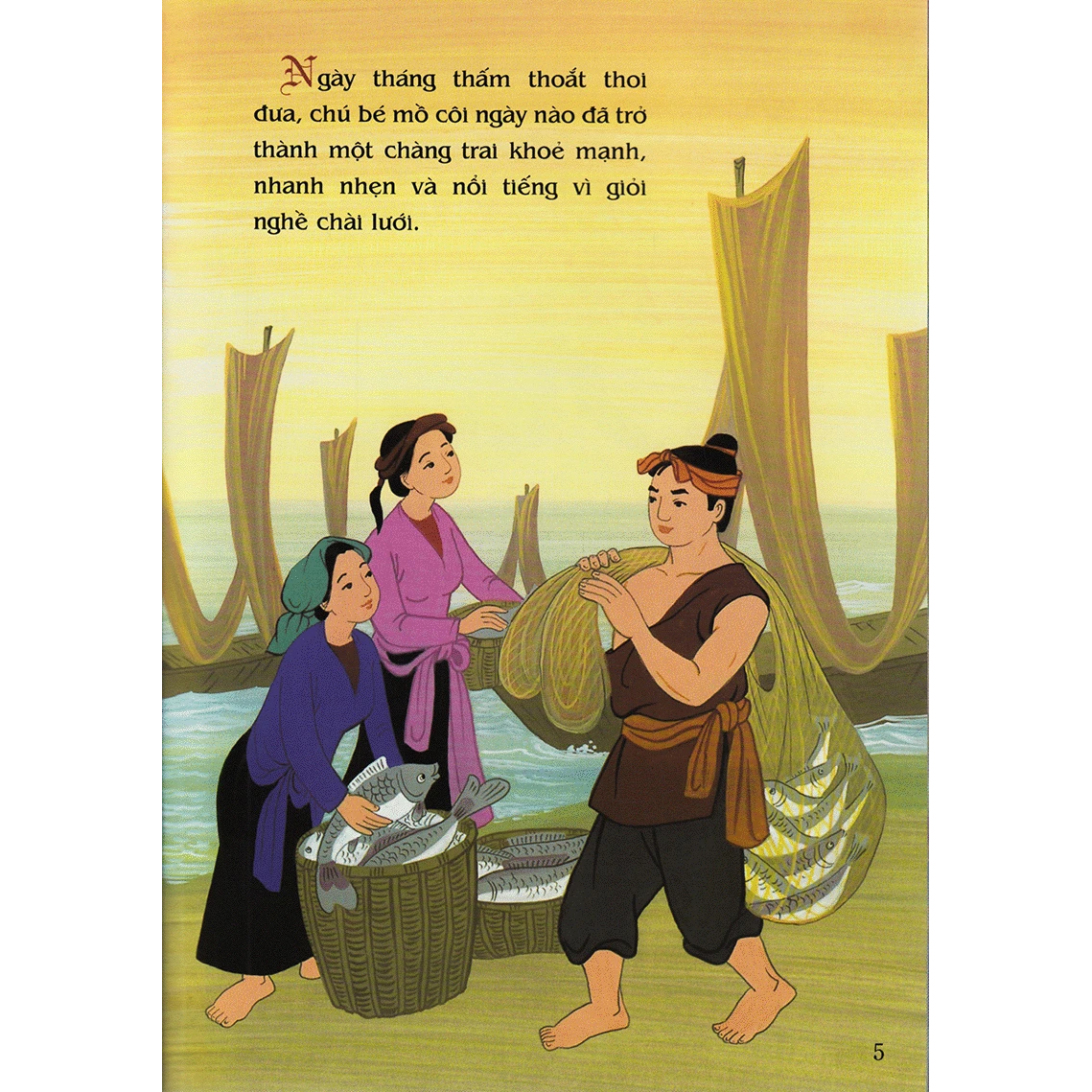 Tranh Truyện Dân Gian Việt Nam: Nàng Tiên Cua
