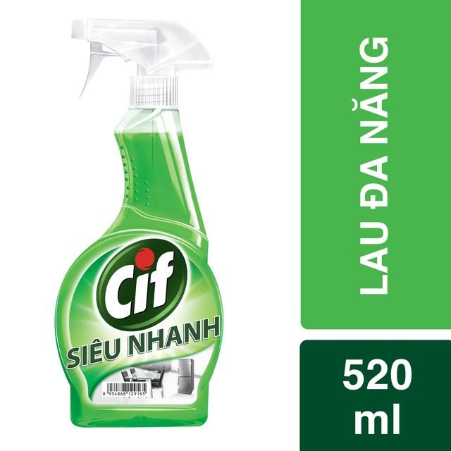 Nước Lau Kiếng Đa Năng Cif - 520ml