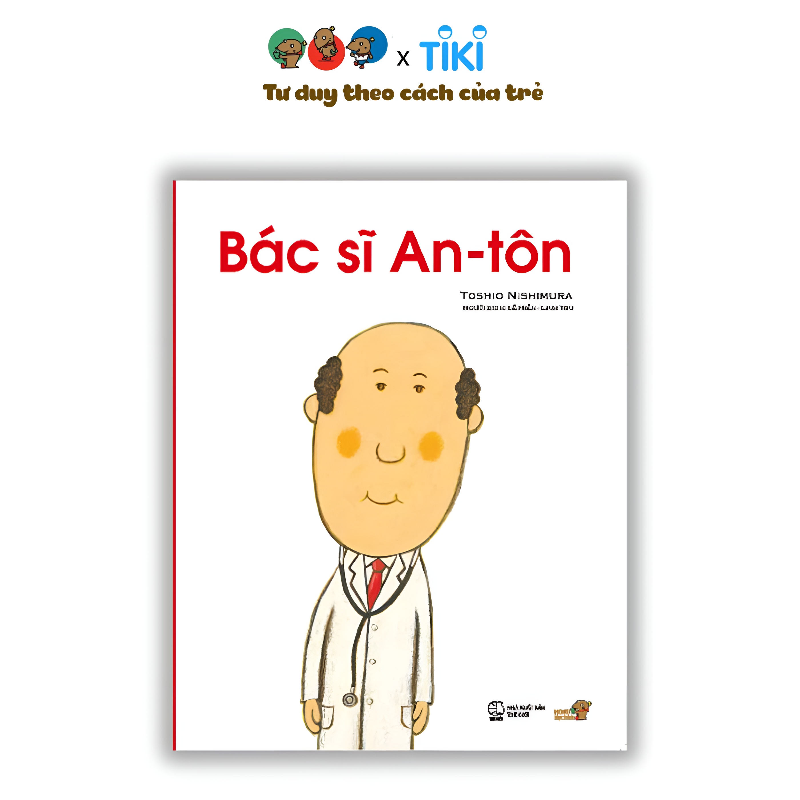 Ehon - Phát triển tư duy - Bác sĩ An-tôn - cho bé 3-6 tuổi