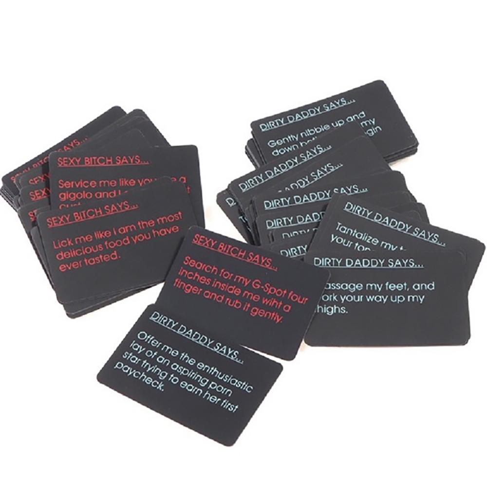 [Che Tên] Bộ Bài Tình Yêu Bedroom Commands Cards Dành Cho Cặp Đôi Tiếng Anh Các Tư Thế Vui Vẻ