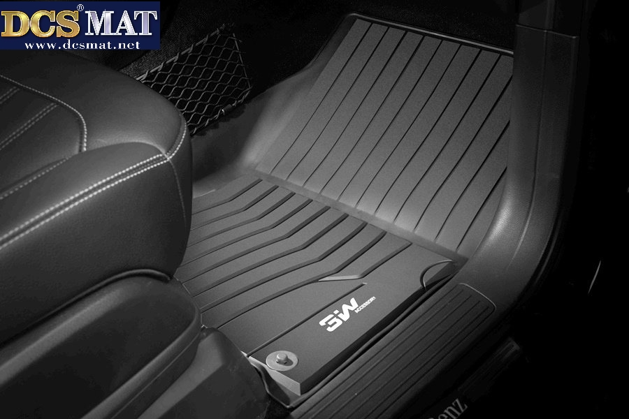Thảm lót sàn xe ô tô Mercedes Benz GLS 2020+ chất liệu nhựa TPE thương hiệu DCSMAT cao cấp,thiết kế chuẩn form xe