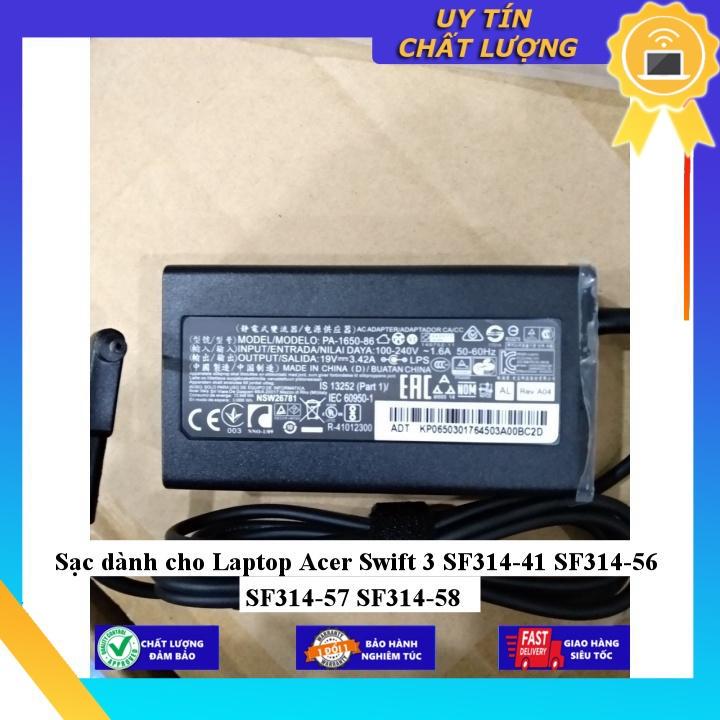 Sạc dùng cho Laptop Acer Swift 3 SF314-41 SF314-56 SF314-57 SF314-58 - Hàng Nhập Khẩu New Seal