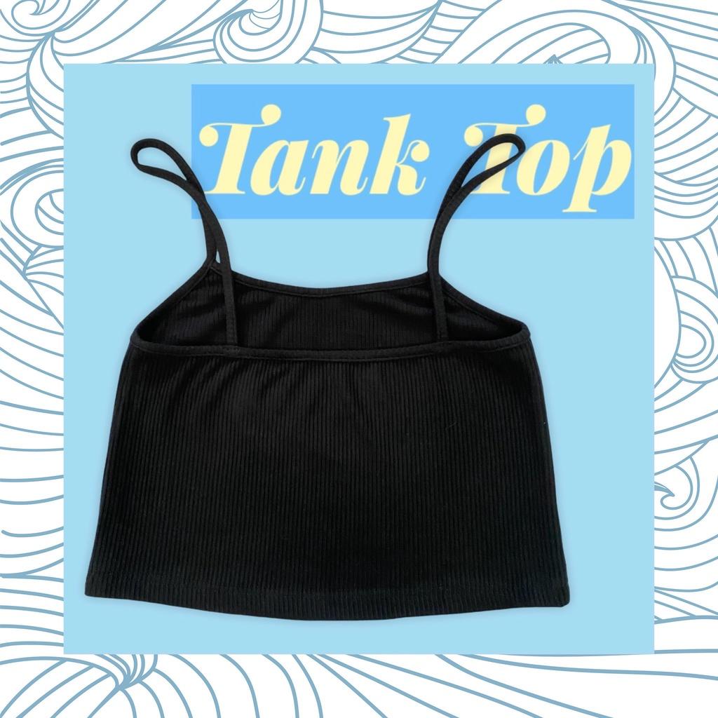 Áo croptop hai dây, có big size, co giãn tốt