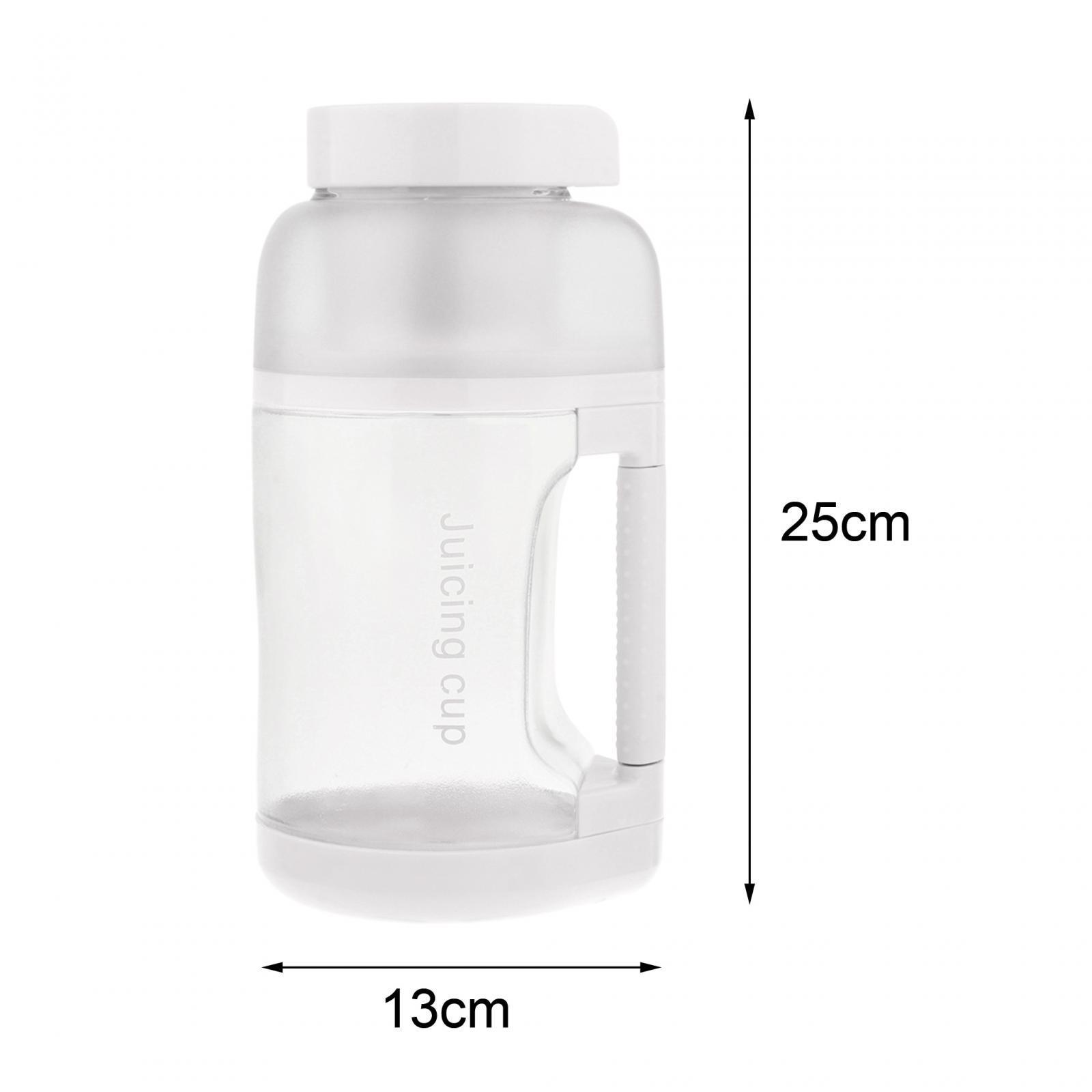 Electric Juicer Cup with Straw Fruit Juice Mixer for Fruits Watermelon Juice
