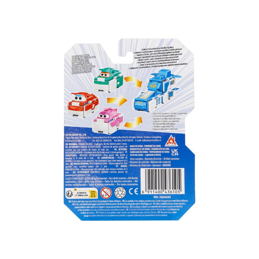 Đồ Chơi Xe Khủng Long Tino Biến Hình Tàu Bay Superwings SUPERWINGS EU636303