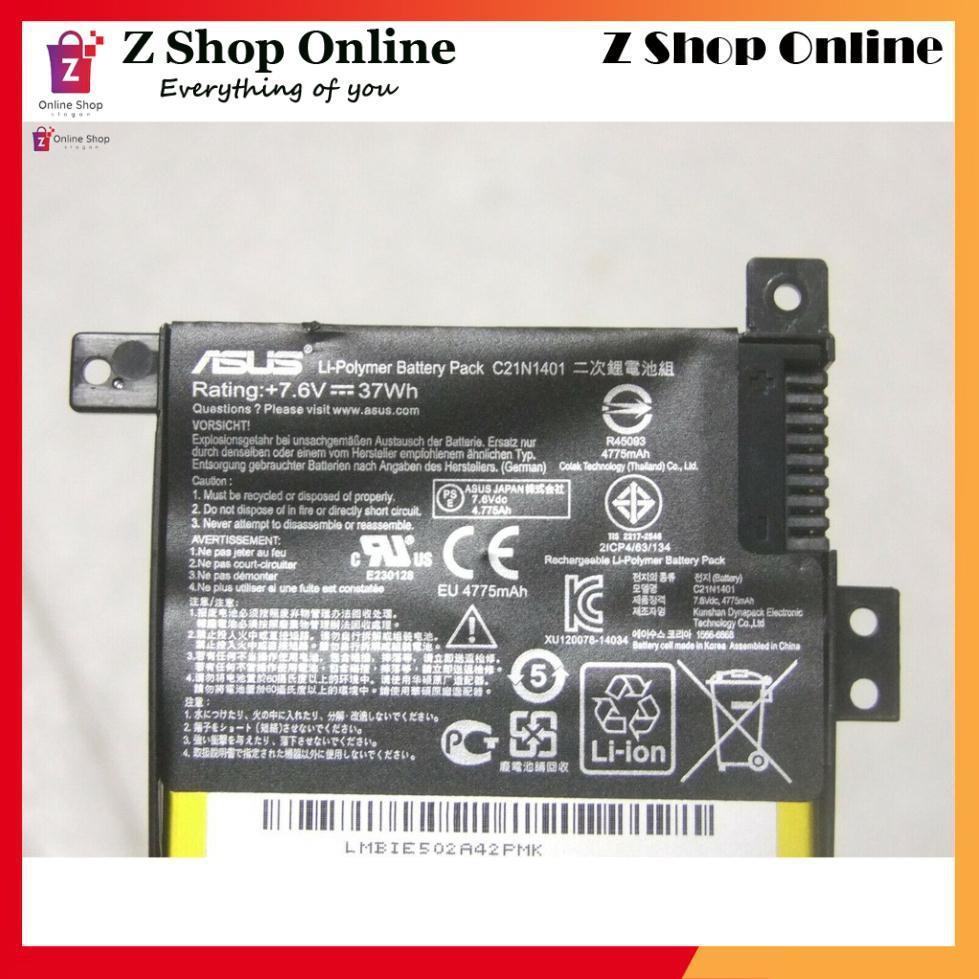 Pin Dùng Cho laptop Asus F454 F454L F454LA F454LD F454LF F454LJ C21N1401 NEW