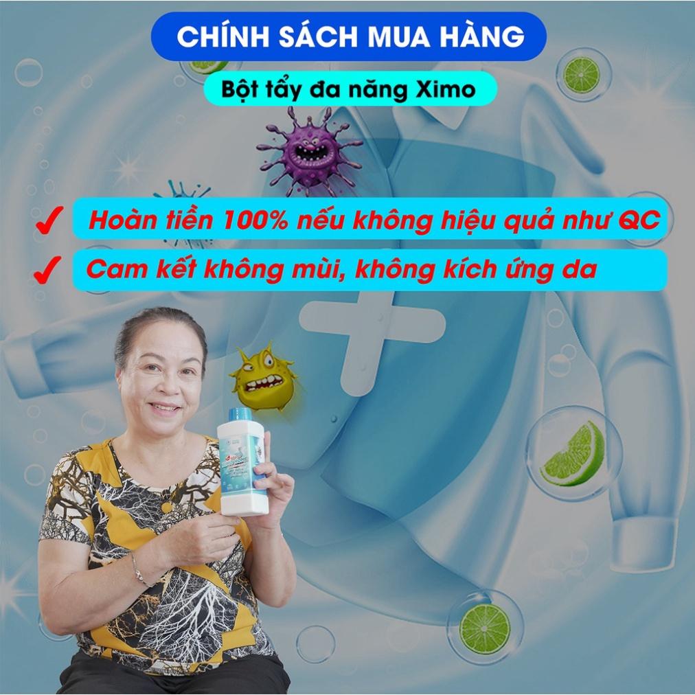 Bột tẩy đa năng 350g an toàn với công nghệ Oxy Clean tẩy trắng quần áo, đồ gia dụng, tẩy sạch vết dầu mỡ