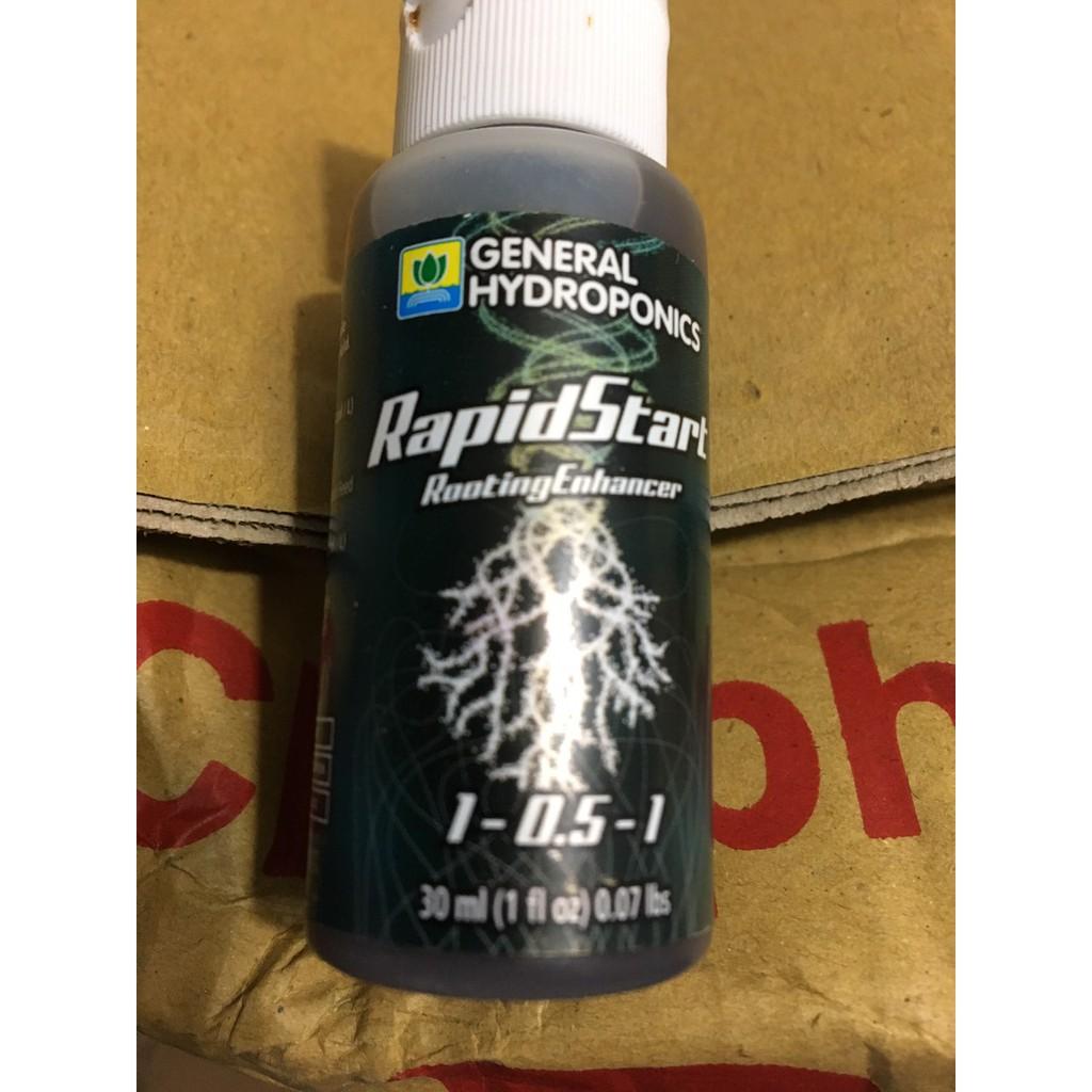 Sản phẩm siêu kích rễ General Hydroponics Rapid Start hũ 30ml nhập khẩu Mỹ
