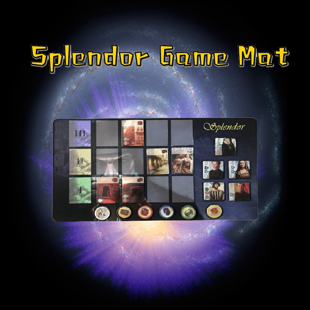 Thảm chơi Board Game Splendor Kích Thước 61x35 Cm