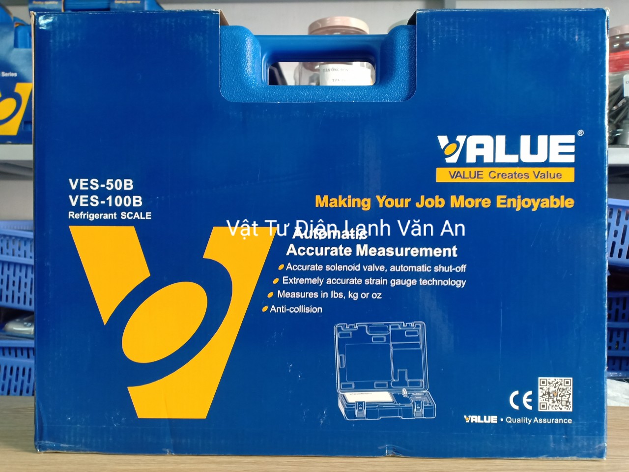 Bàn cân nạp gas tự động value-ves-50b