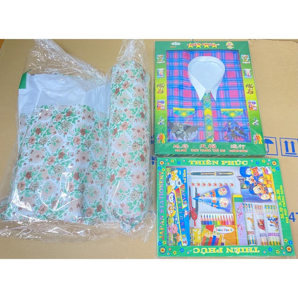 Combo Bộ Cúng Áo Giấy/Mền Gối/Dụng Cụ Học Sinh Dành Cho Bé Trai/Bé Gái - Hàng Mã Thiên Lộc