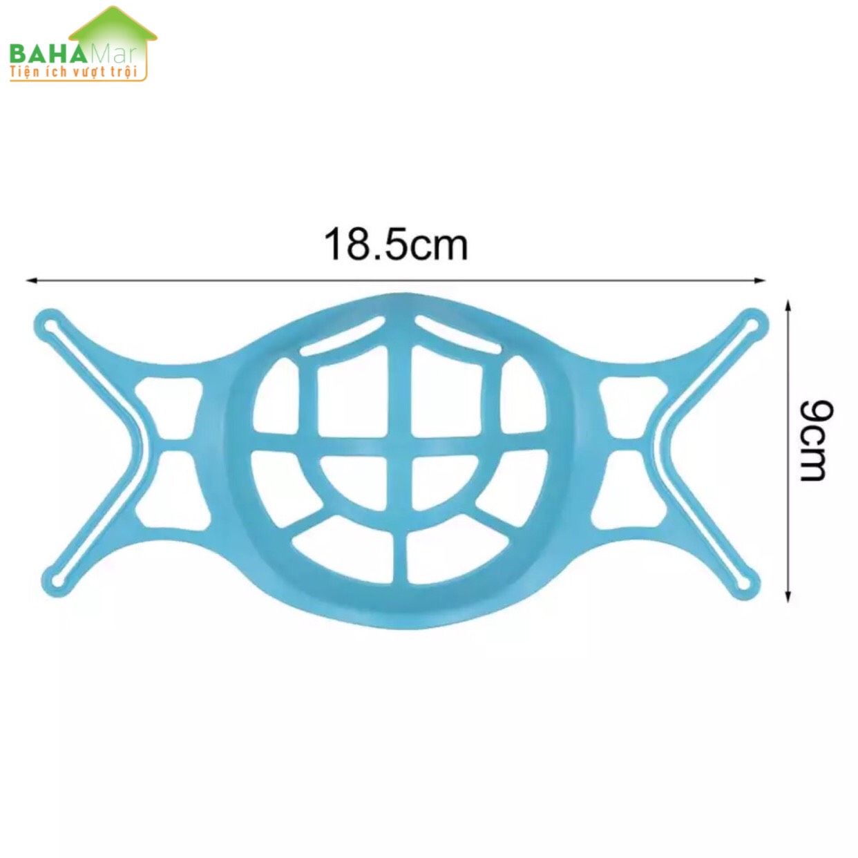 KHUNG ĐỠ 3D ĐEO KHẨU TRANG THOÁNG KHÍ, LÓT CHỐNG TRÔI SON HIỆU QUẢ &quot;BAHAMAR&quot; Giá đỡ  3D được thiết kế vừa vặn với khuôn mặt của sống mũi, giúp thở êm ái.