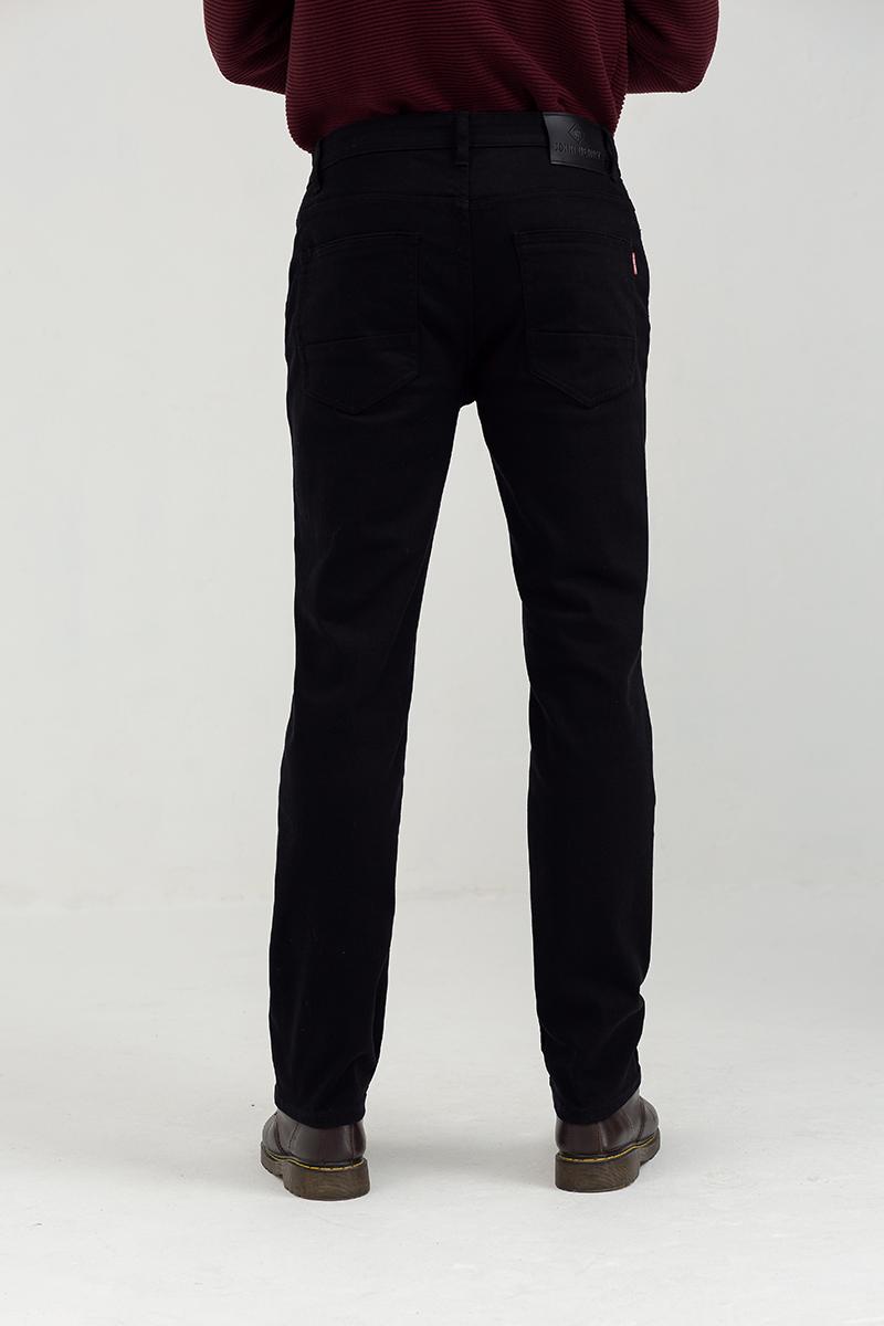 Quần jeans nam form ôm JN21FH50-SL - BLACK