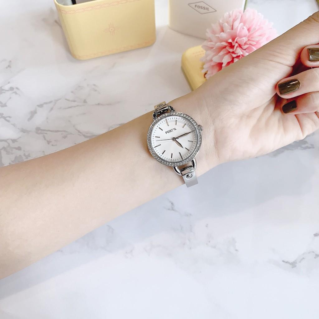 Đồng Hồ Nữ Fossil BQ3162 Lắc Tay Mặt 