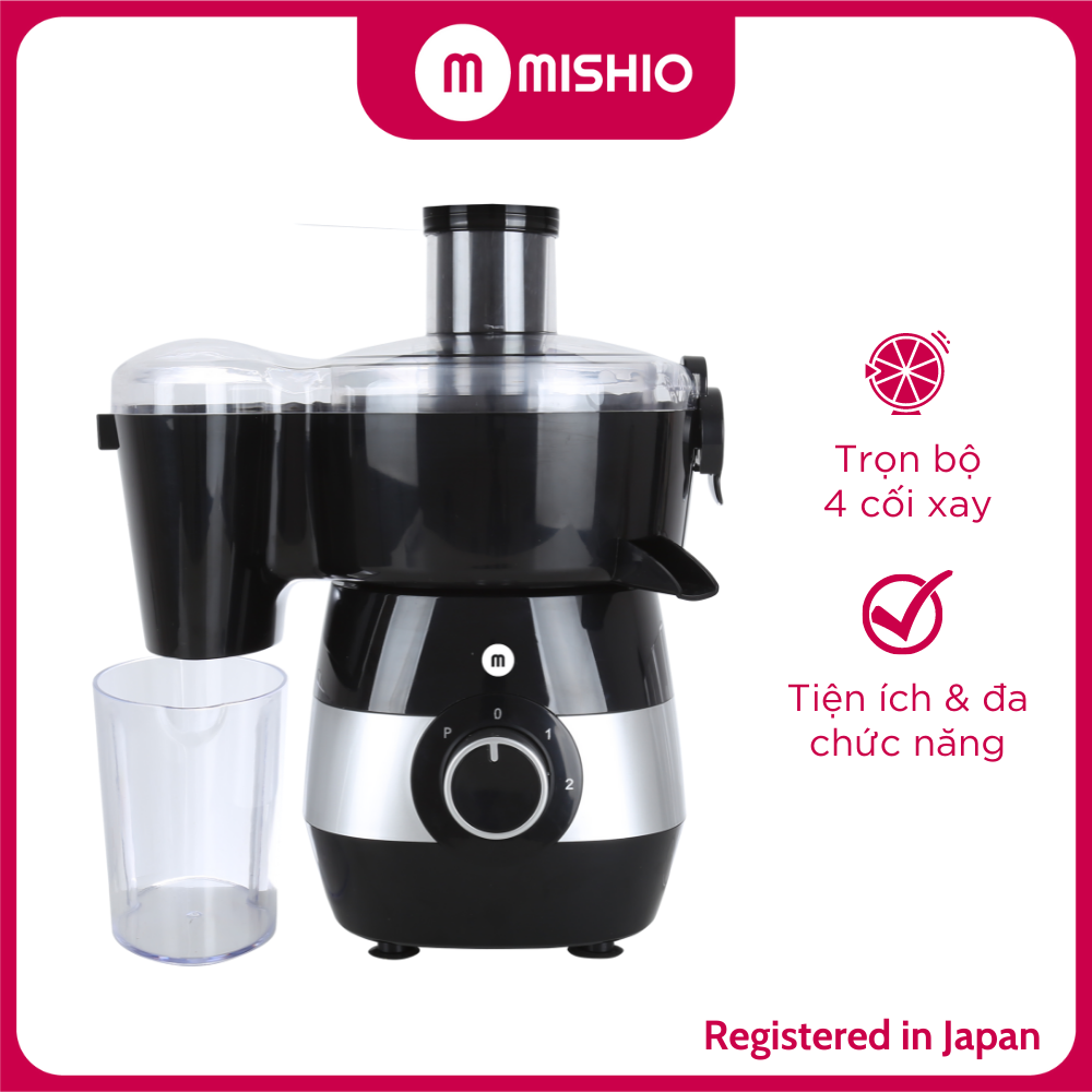 Máy Xay Thực Phẩm Đa Năng & Trong 1 Mishio MK323 - Hàng Chính Hãng