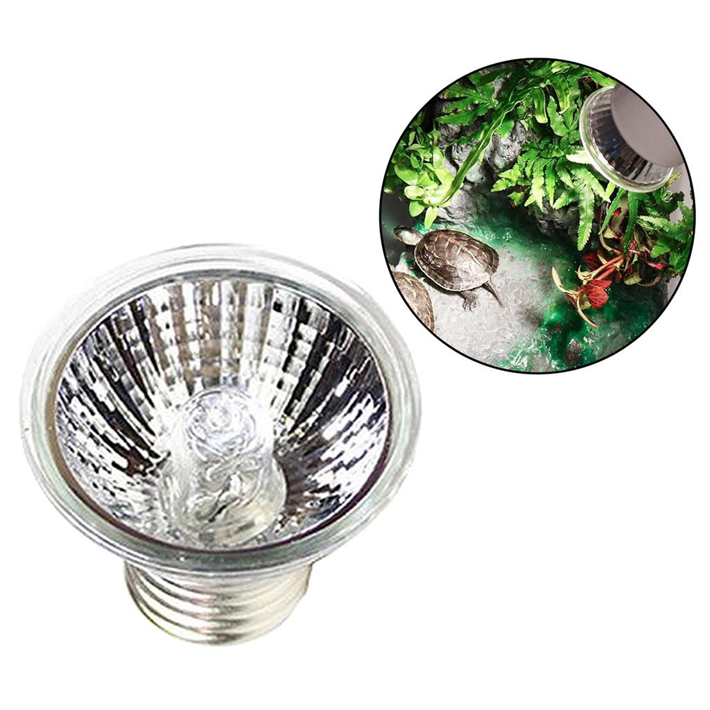 E27 Reptile Heating Lamp UVA + UVB Full  Sun Lamp for Lizard Tortise