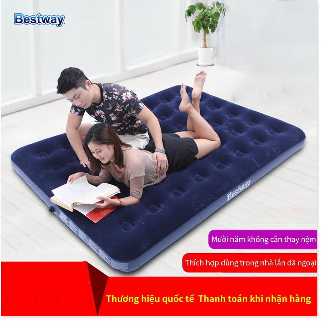 Nệm hơi Bestway 2 người tặng bơm hơi điện 220V