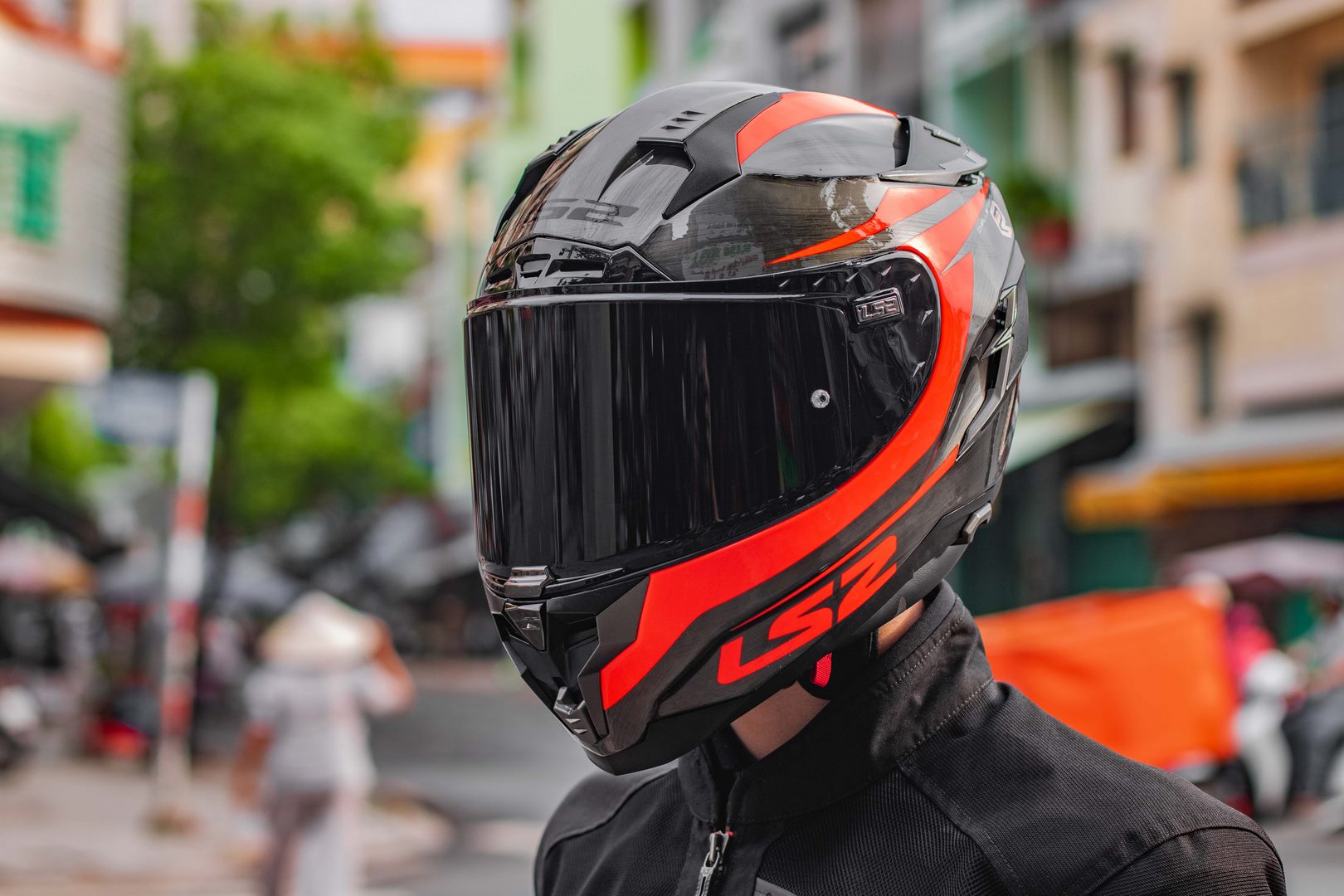 MŨ BẢO HIỂM FULLFACE 2 KÍNH LS2 FF327 CHALLENGER HPFC - GARA20
