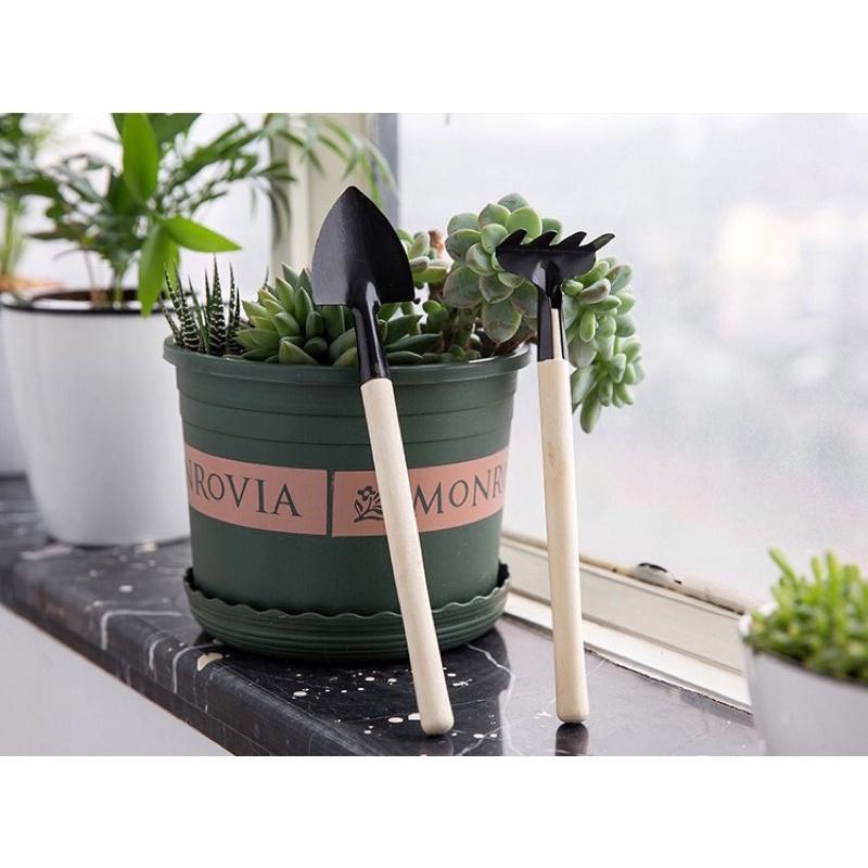 Bộ Dụng Cụ Làm Vườn Trồng Cây 3 Món Cày Cuốc Xẻng Tiện Dụng
