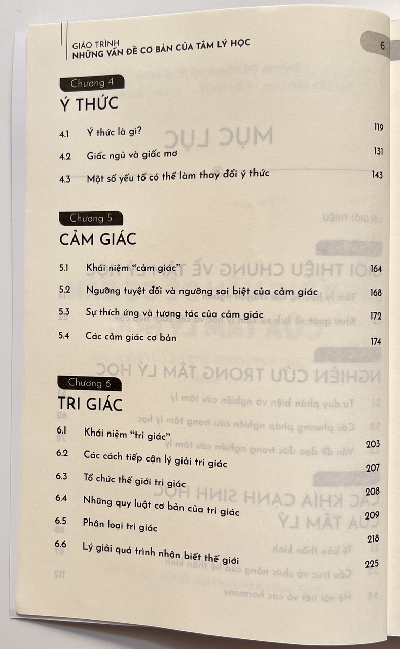 Sách - Những Vấn Đề Cơ Bản Của Tâm Lý Học (Giáo Trình Dành Cho Hệ Cử Nhân)
