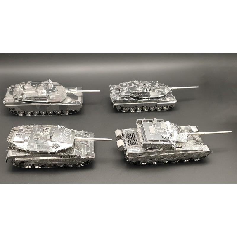 Mô hình lắp ghép kim loại 3d xe tank cỡ lớn mới