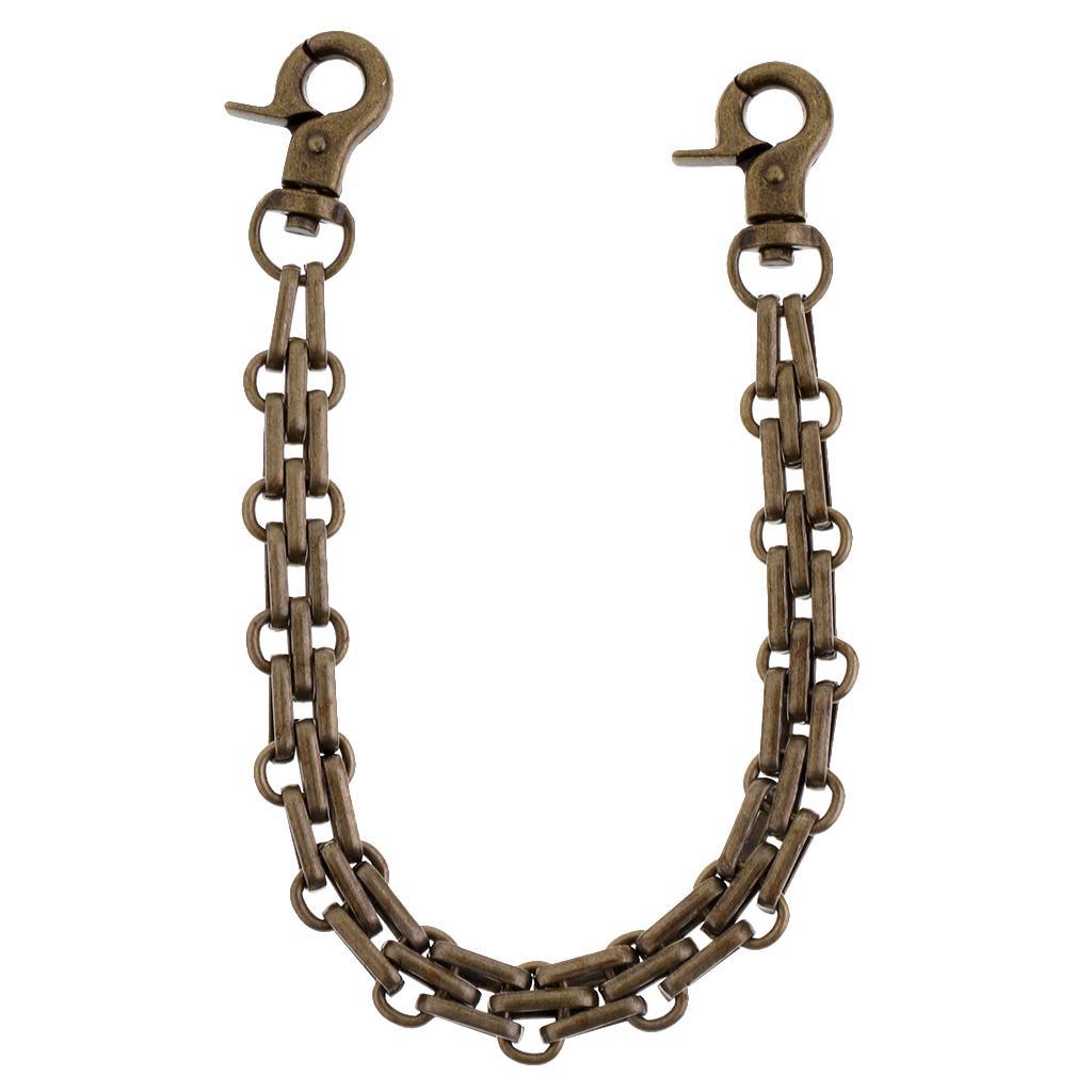 25cm Metal Purse Chain Strap Handle Shoulder Bag Replacement 2pc/set