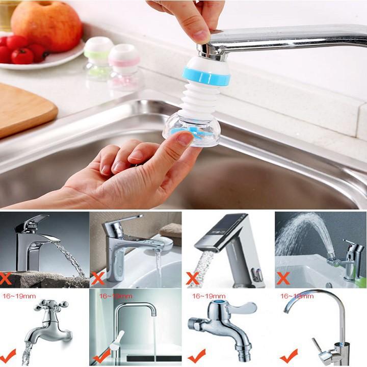 ĐẦU VÒI NƯỚC TĂNG ÁP CÁNH QUẠT TRỢ LỰC - 057
