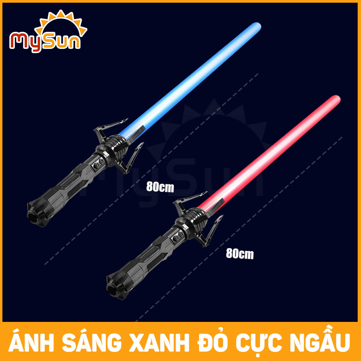 Kiếm Laze Lightsaber Star Wars đồ chơi trẻ em bằng nhựa phát ánh sáng cho bé MySun