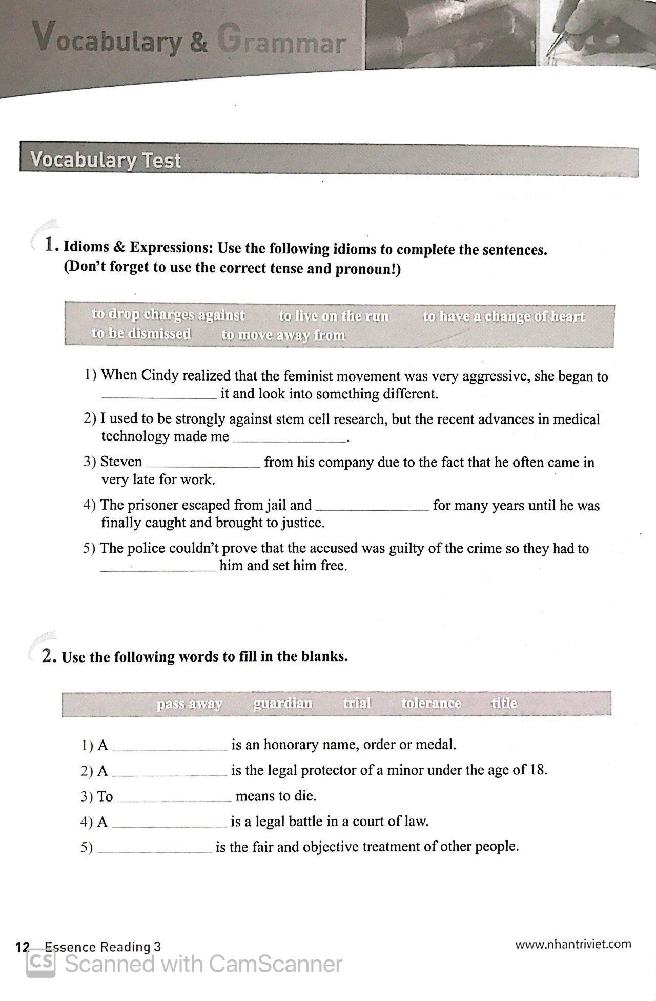 Sách Longman Essence Reading 3 (Kèm file MP3)