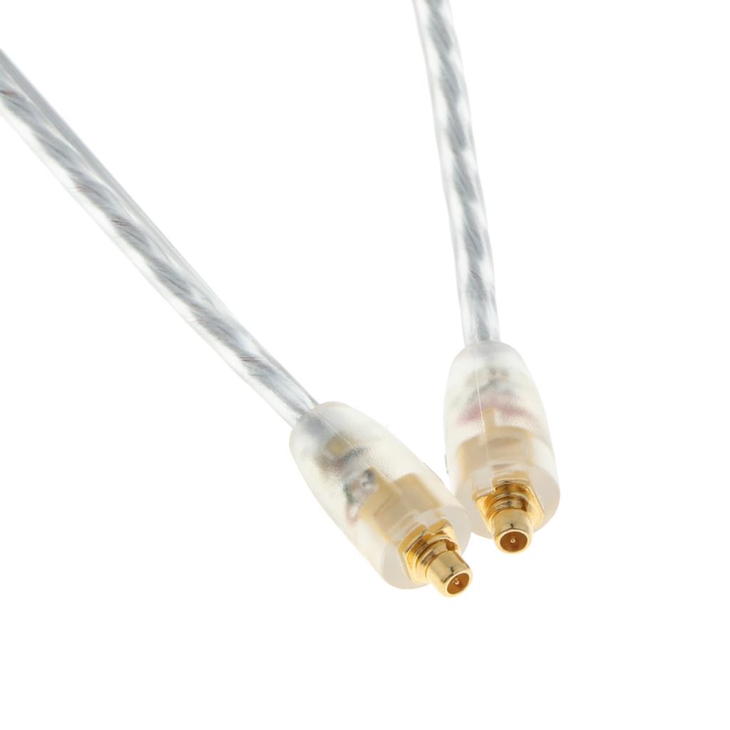 OCC  Plated Upgrade Cable Cord Wire with Mic for  Earphone