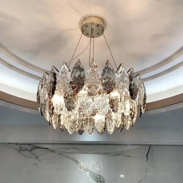 LUXURY - Đèn thả phale lá cao cấp - kích thước 750mm,trang trí phòng khách,decor nhà đẹp.