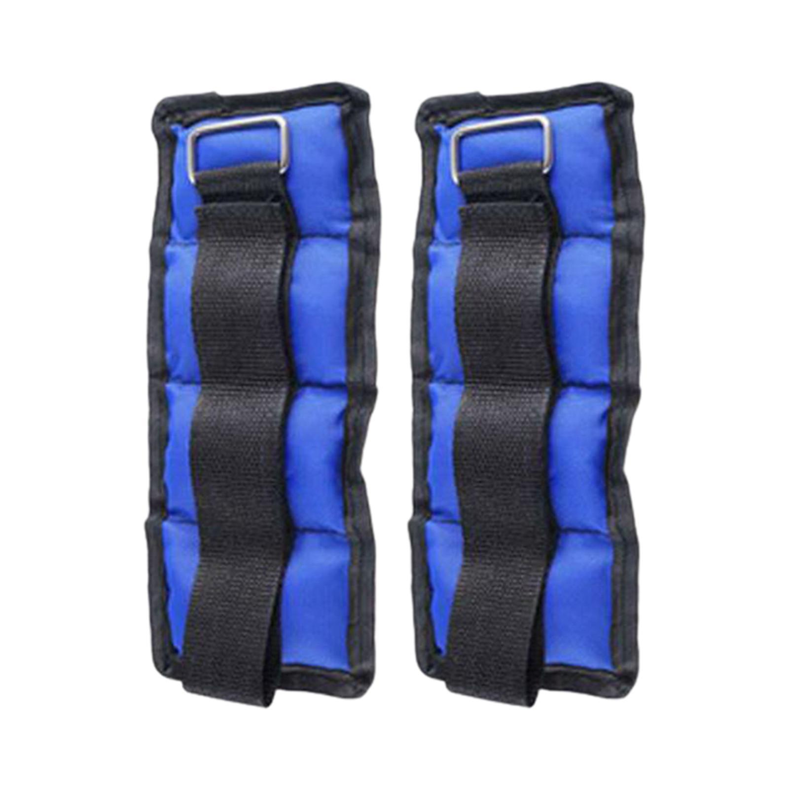 2x Wrist Ankle Weights Women Men Strength Training Arm Leg Weight Straps