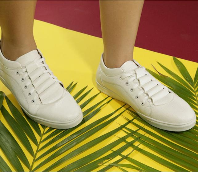 Giày Sneaker Zapas Classcial Màu Trắng GZ018