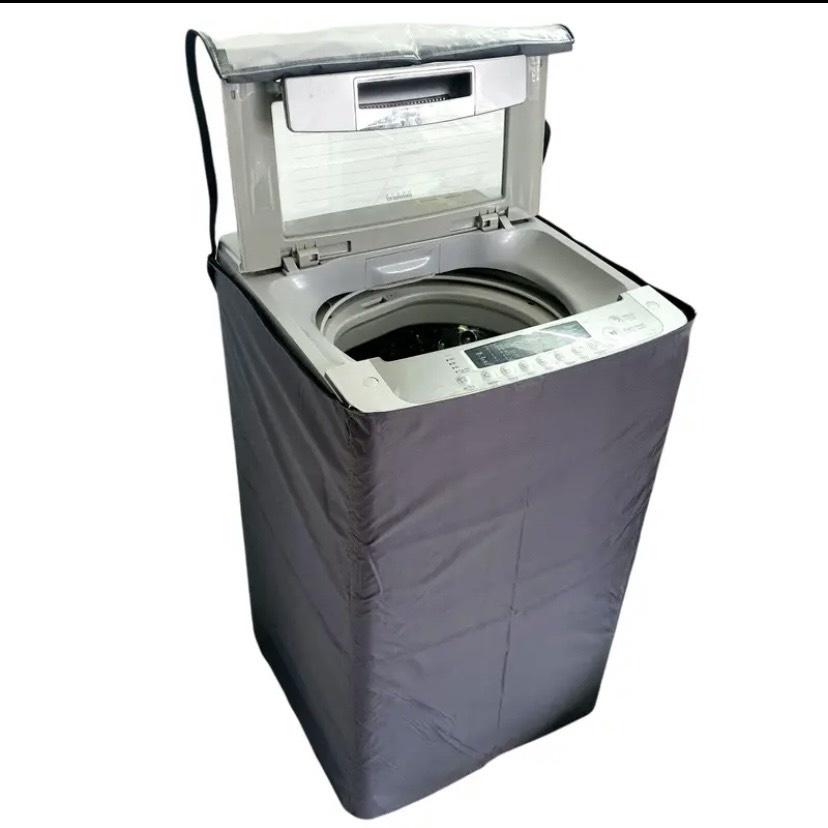 Bọc trùm máy giặt Bạt che máy giặt Cửa trên cửa đứng Chất liệu da và vải dù xịn không nổ vỏ