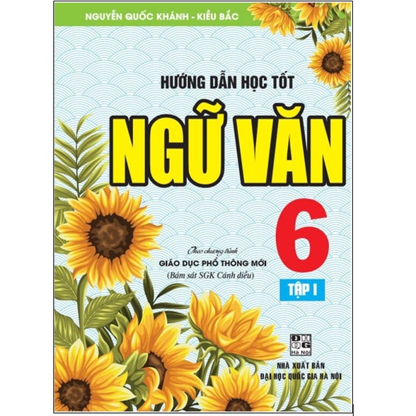 SÁCH - combo hướng dẫn học tốt ngữ văn 6 - tập 1+2 (bám sát sgk cánh diều)