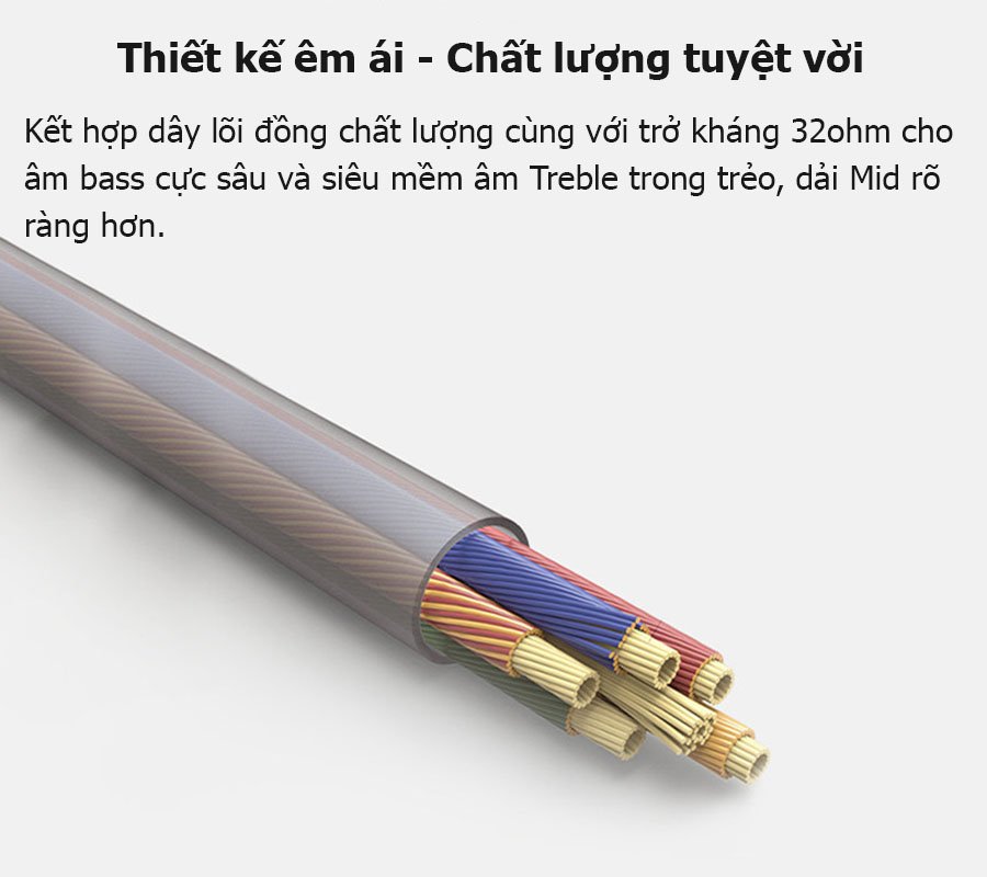 Tai nghe Jack 3.5mm - Âm thanh Hifi tương thích các dòng Oppo/ Samsung/ Vivo/ Xiaomi..