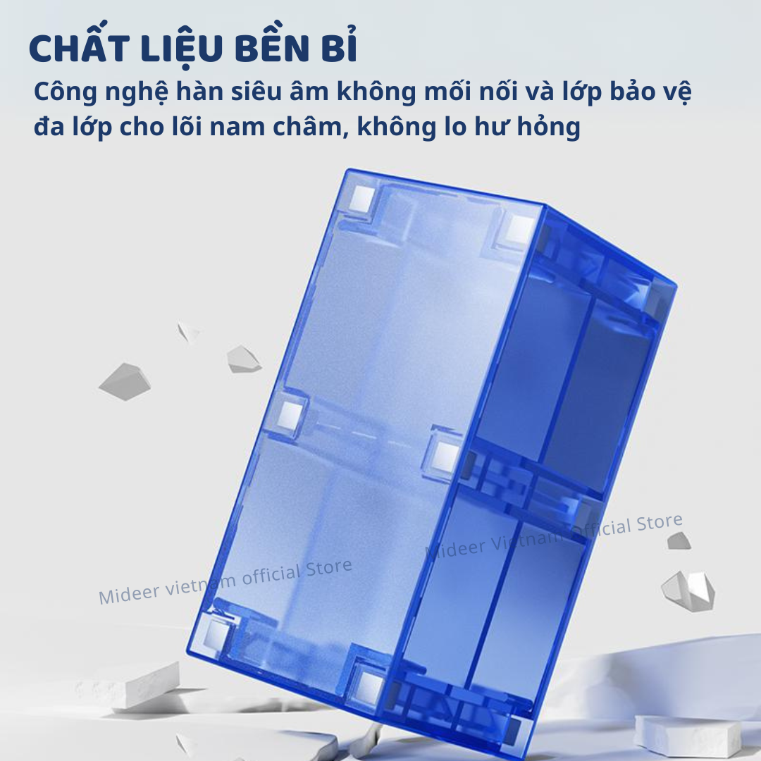 Đồ chơi nam châm ánh sáng hình khối Mideer Creative Magnetic Building Blocks