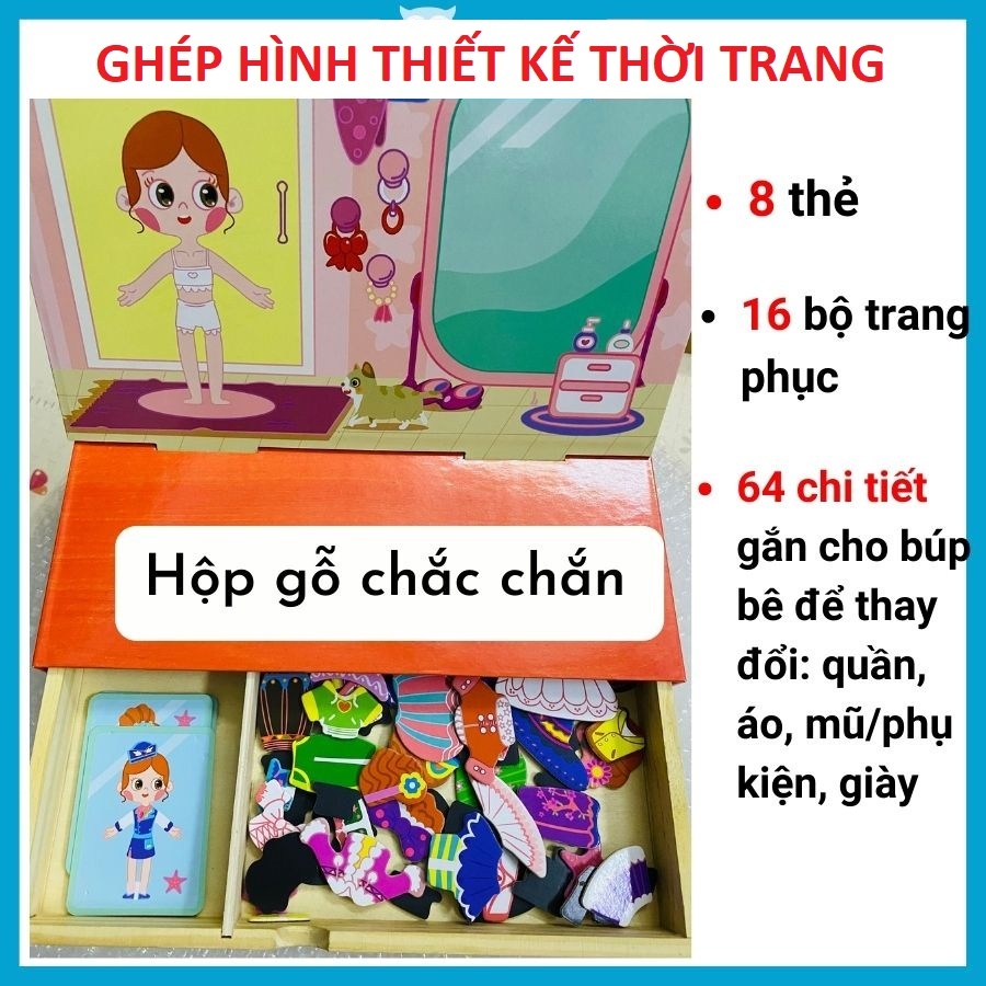 Đồ Chơi Búp Bê Đồ Chơi Thay Quần Áo Cho Búp Bê Cực Kỳ Đáng Yêu