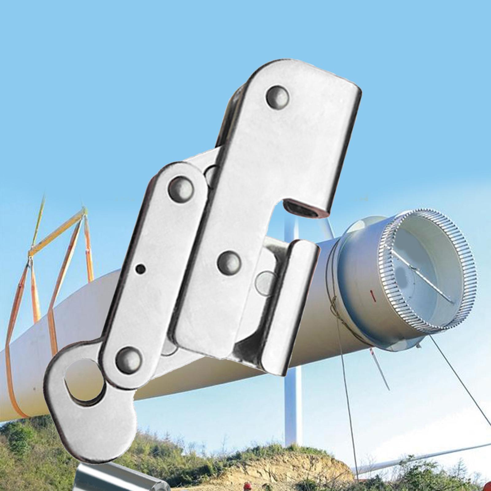 Alloy Steel Rope Grab Rock Climbing 15KN Heavy Duty Self Locking Fall Arrester Protection Safety Gear Rappelling Stopper Blocker