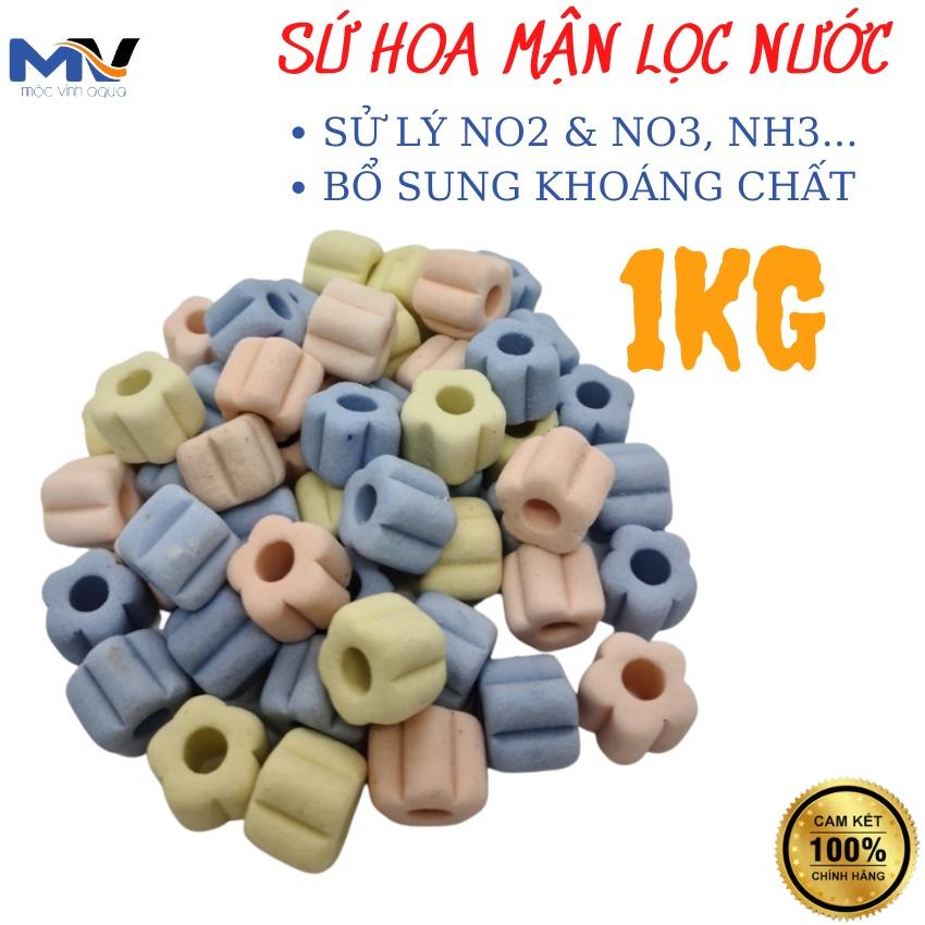 SỨ LỌC NƯỚC HỒ CÁ HOA MẬN SIÊU XỐP VÀ THẨM THẤU NƯỚC, BỔ SUNG KHOÁNG CHẤT | CỬA HÀNG MỘC VINH AQUA