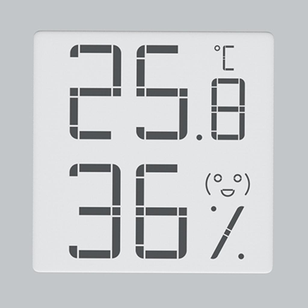 Indoor Digital LCD Thermometer 2 Sensor Temperature Humidity Meter