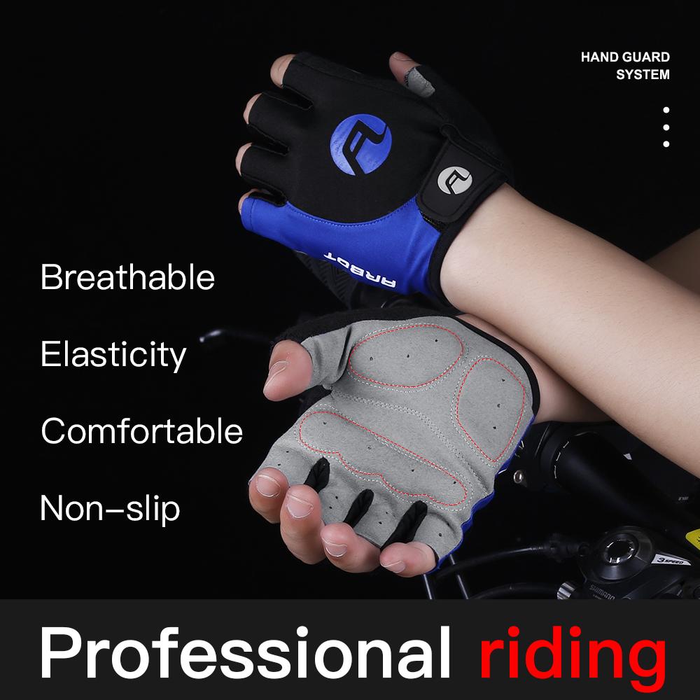Găng Tay Xe Đạp Nam Nữ Ngón Găng Tay Xe Đạp Thoáng Khí Chống Trơn Trượt Chống Sốc Găng Tay Thể Thao Xe Đạp Motobicycle Găng Tay Color: BK Size: XL
