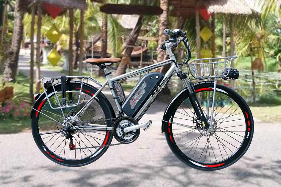 XE ĐẠP ĐIỆN AZI E-BIKE 700C