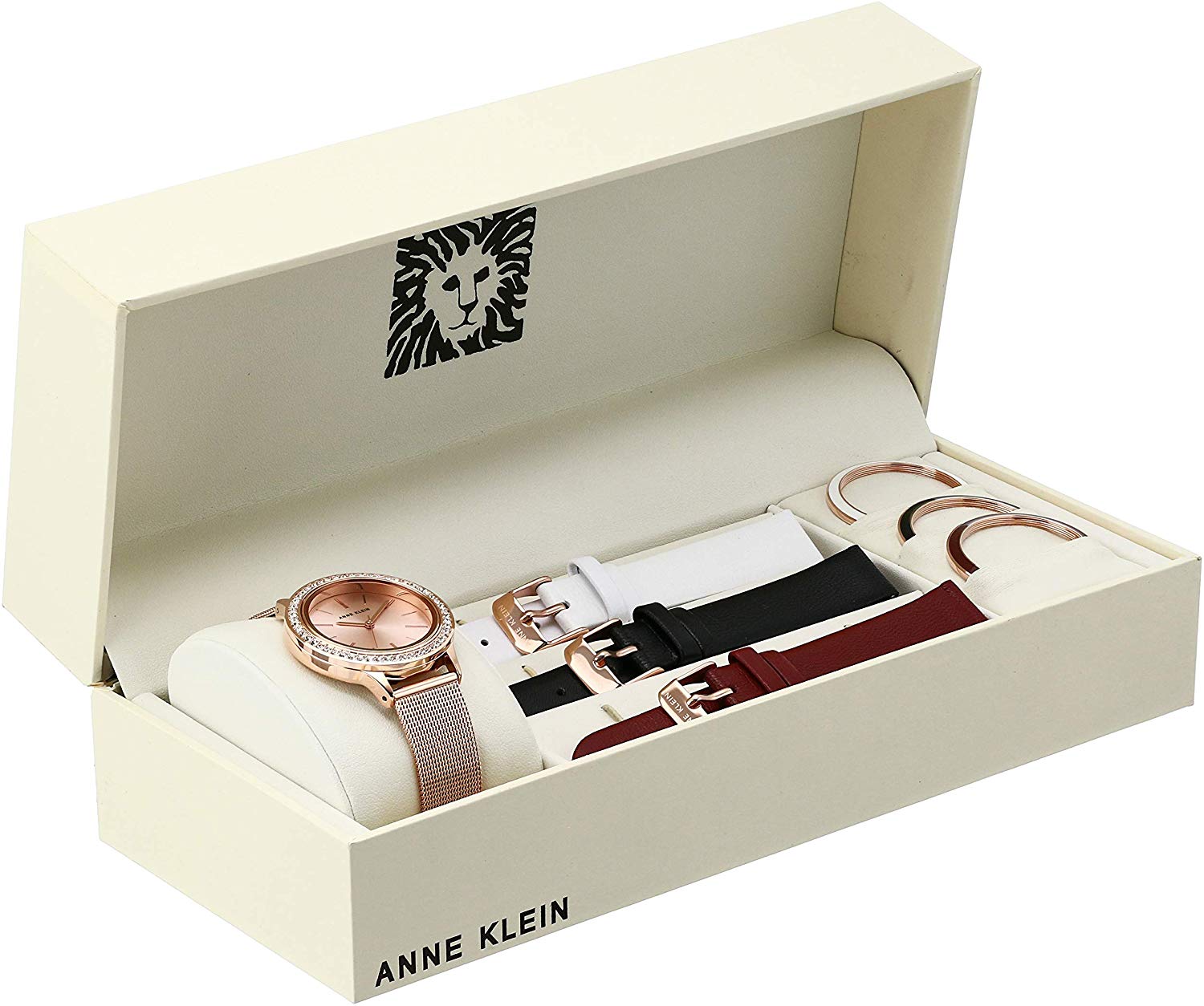 Bộ đồng hồ và vòng tay ANNE KLEIN 3418RGST