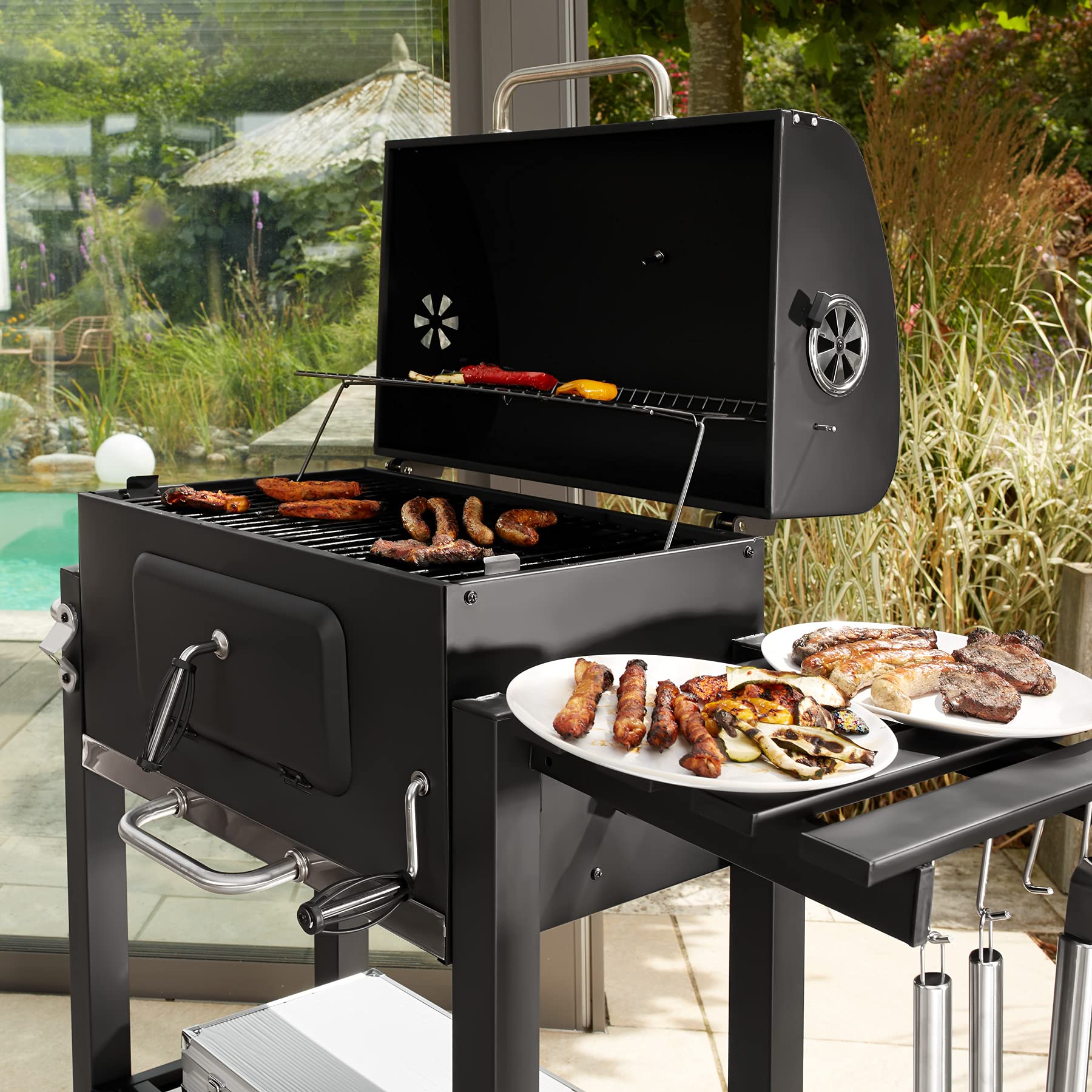 Bếp Nướng Sân Vườn Lớn BBQ BARBECUE A CARBONELLA