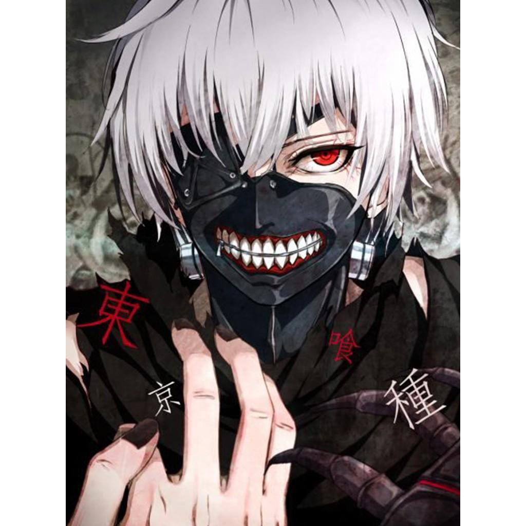 Tranh Poster Tokyo ghoul A4 combo 10  tấm khác nhau