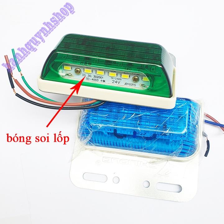 Đèn Led Sườn Kết Hợp Soi Lốp Xe Tải 12V 24V