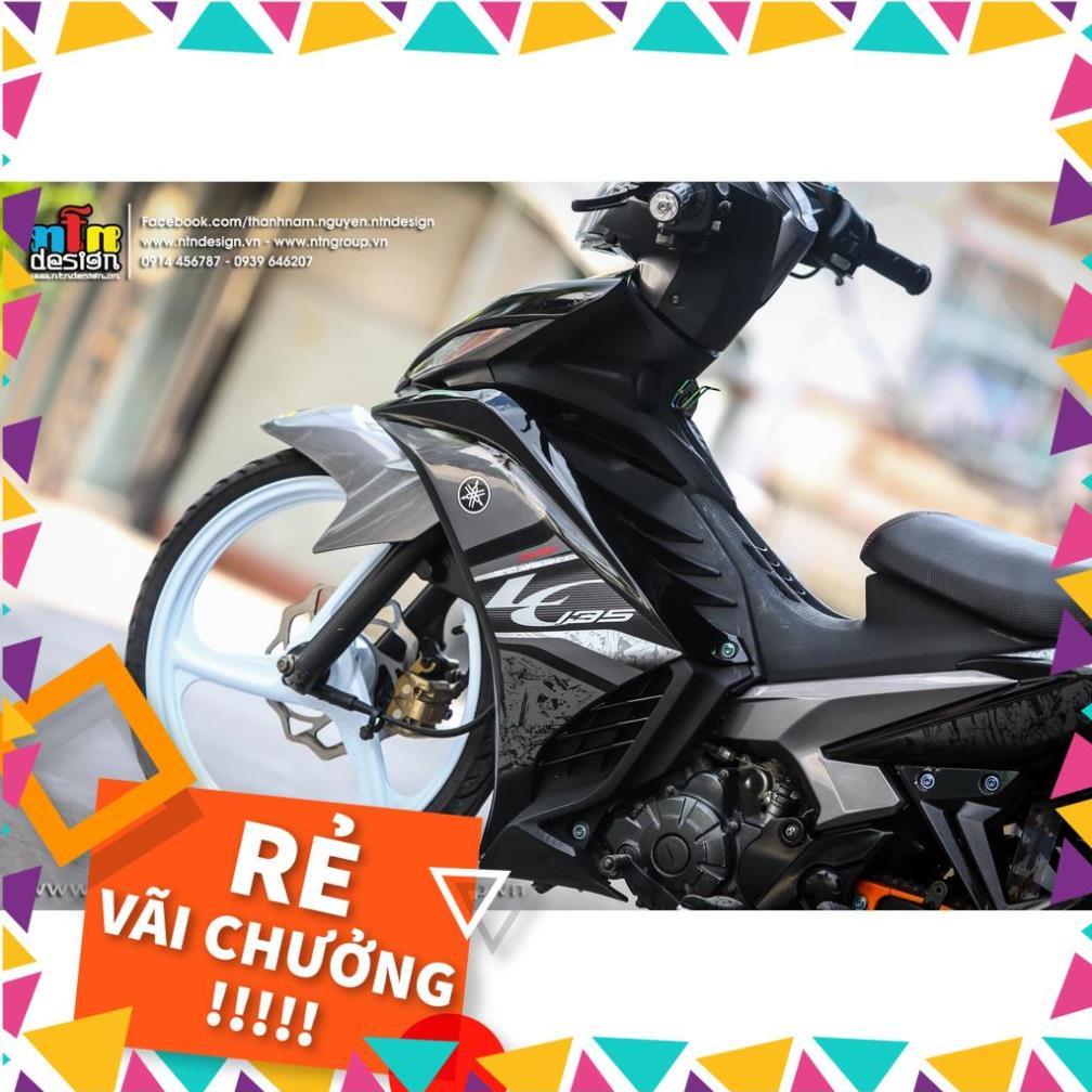 Tem Rời Exciter 135 2011 Mẫu LC Xám Đen Đỏ