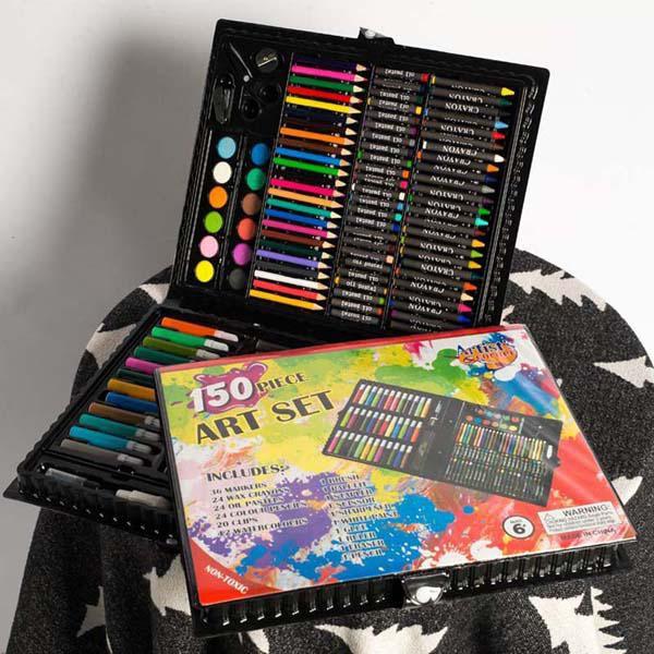 Bộ bút màu 150 món cho bé tập vẽ