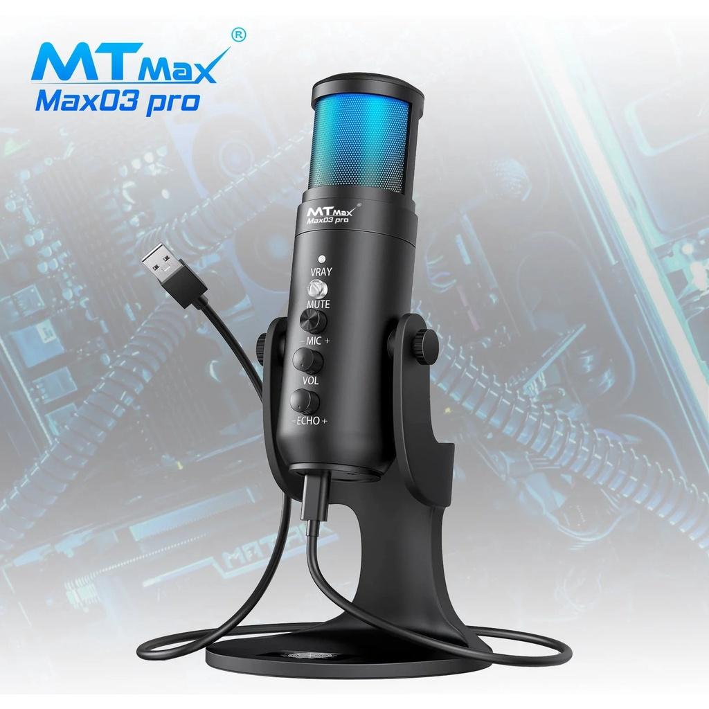 Micro Thu Âm Livestream Tích Hợp Echo Đa Chức Năng Max03 Pro
